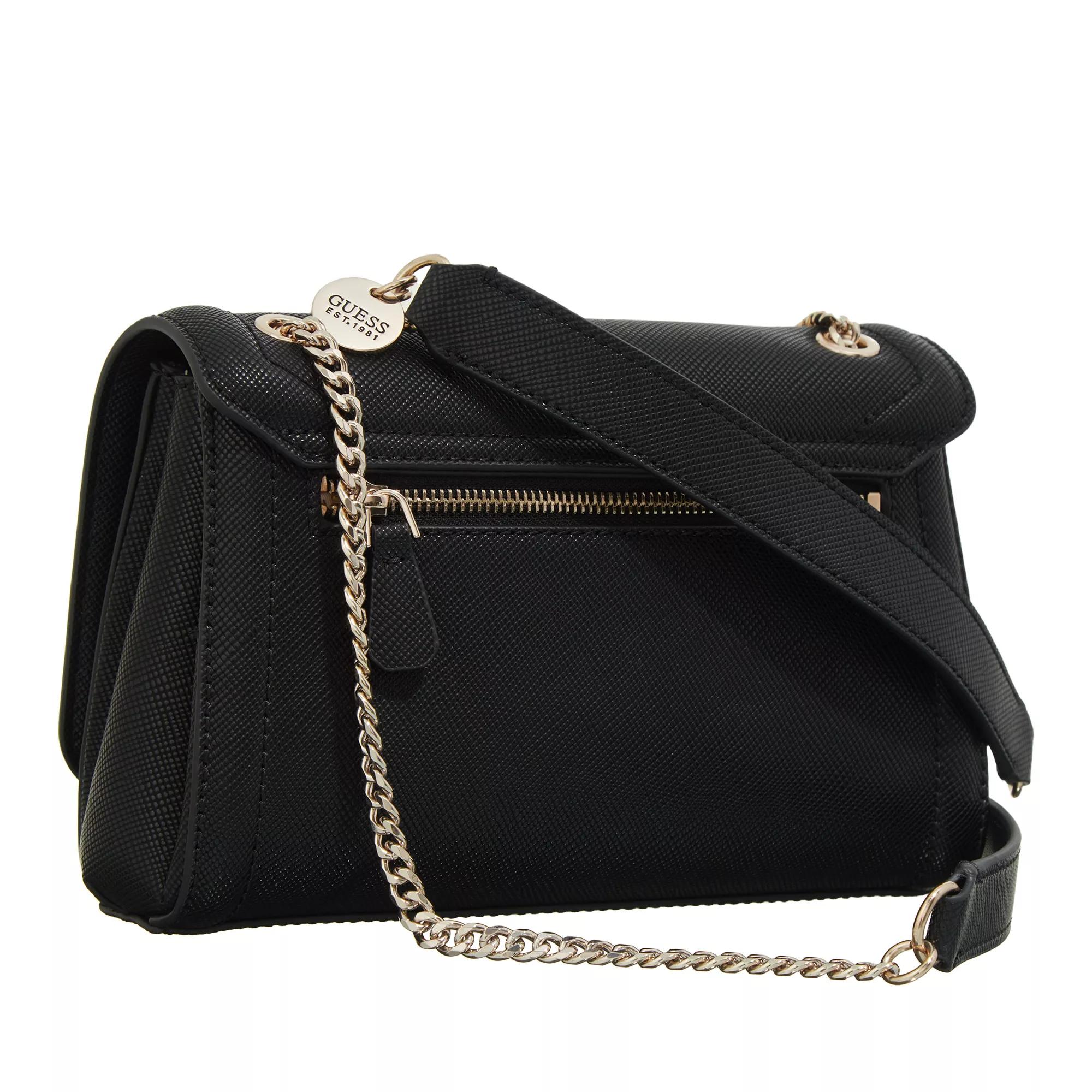 Guess Handtas in zwart met kettingriem model 'NOELLE CROSSBODY'