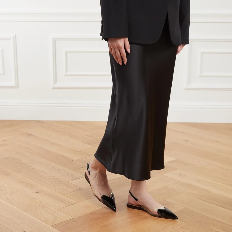 Alaia Ballerinas Flat Slingbacks Noir(Image 3)