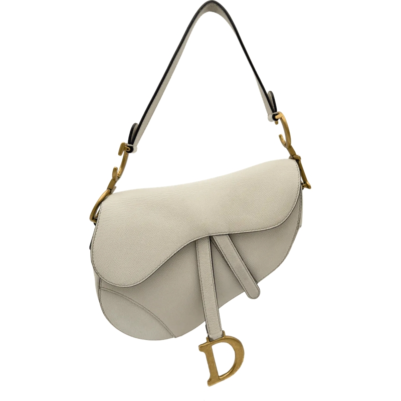 Christian Dior Schultertasche Dior Saddlebag - Latte beige