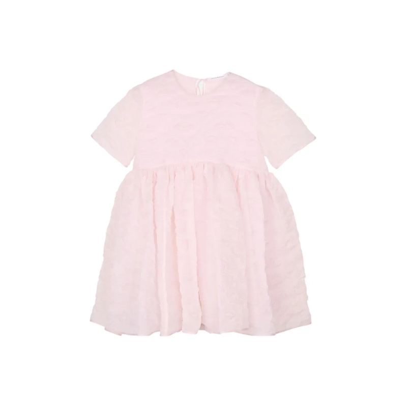 Cecille Bahnsen Mini-jurk Plumeria Matelassé Britney Dress Pink