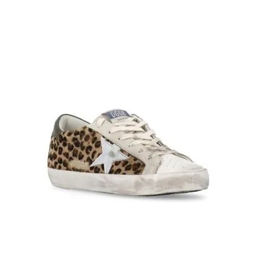 Golden Goose Super Star Classic Sneakers Brown lage-top sneaker