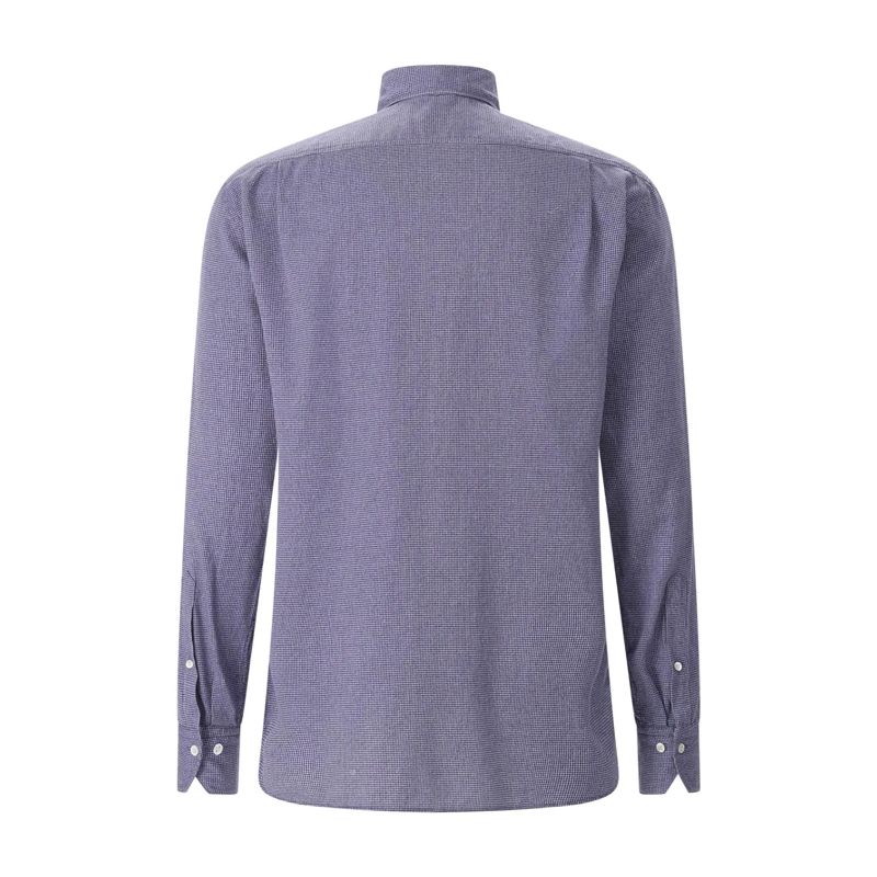 STENSTRÖMS Hemd Regular-Fit Hemd aus Baumwolle blau(Image 2)