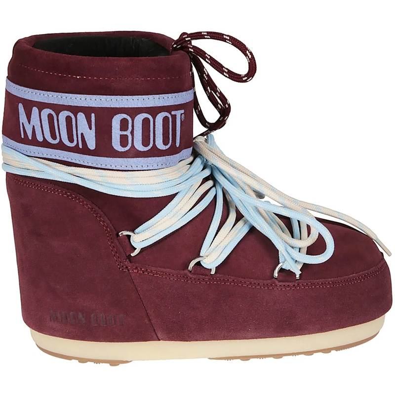Moonboot Bottes Icon Low Ankle Boots Red rot
