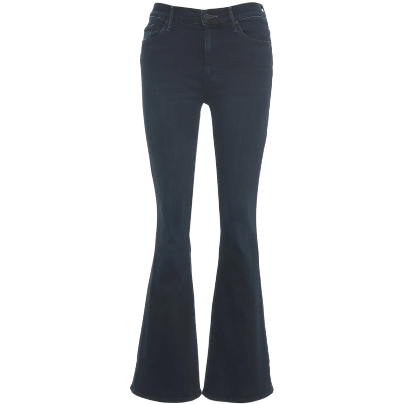 Mother Jeans Slim Fit Flared jeans 'The Weekender' blau
