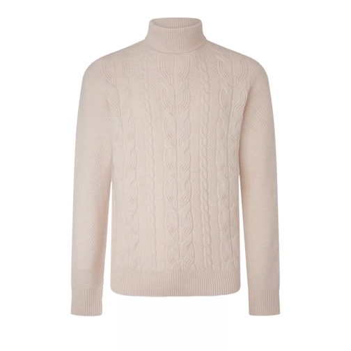 Hackett CABLE ROLL NECK Pullover 902SILVERB Trui