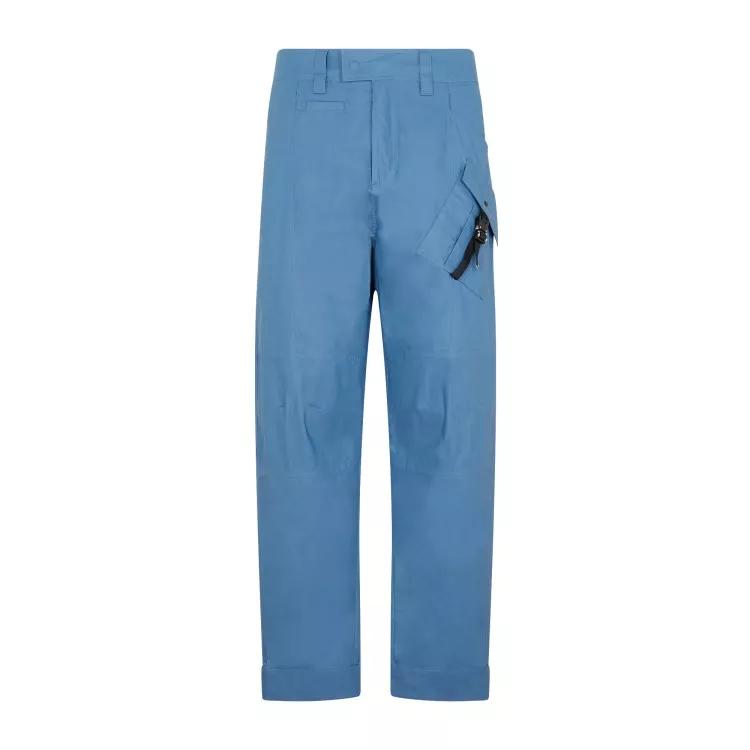 Christian Dior - Blue Cotton Cargo Pants - Größe 48 - blue