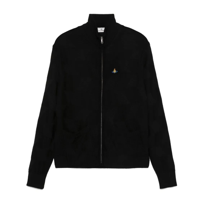 Vivienne Westwood Pullover Fisherman's Knit Black Sweater Black