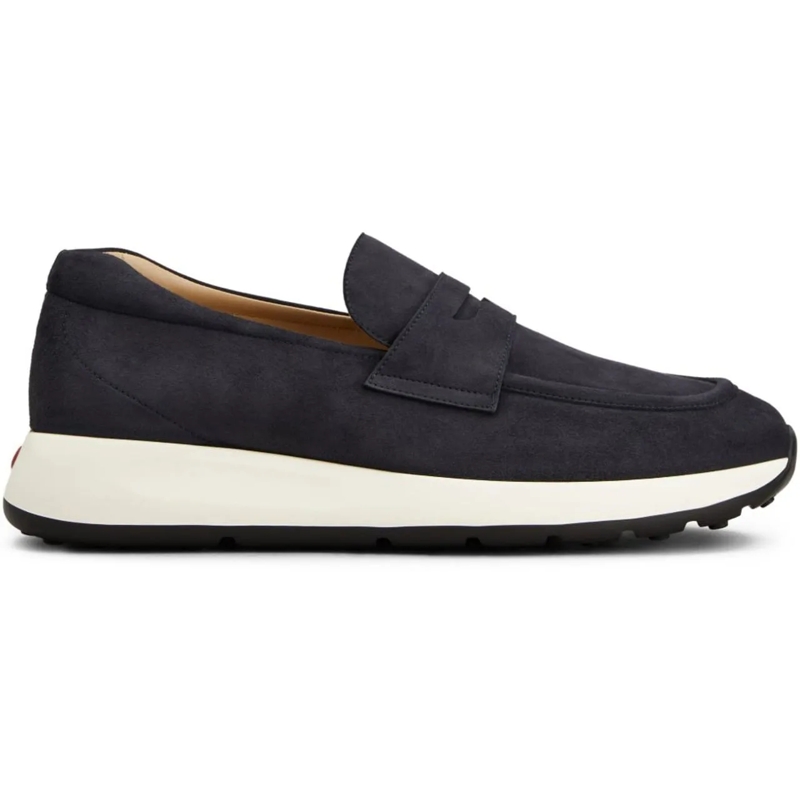 Tod's Loafer Flat Shoes Blue blau