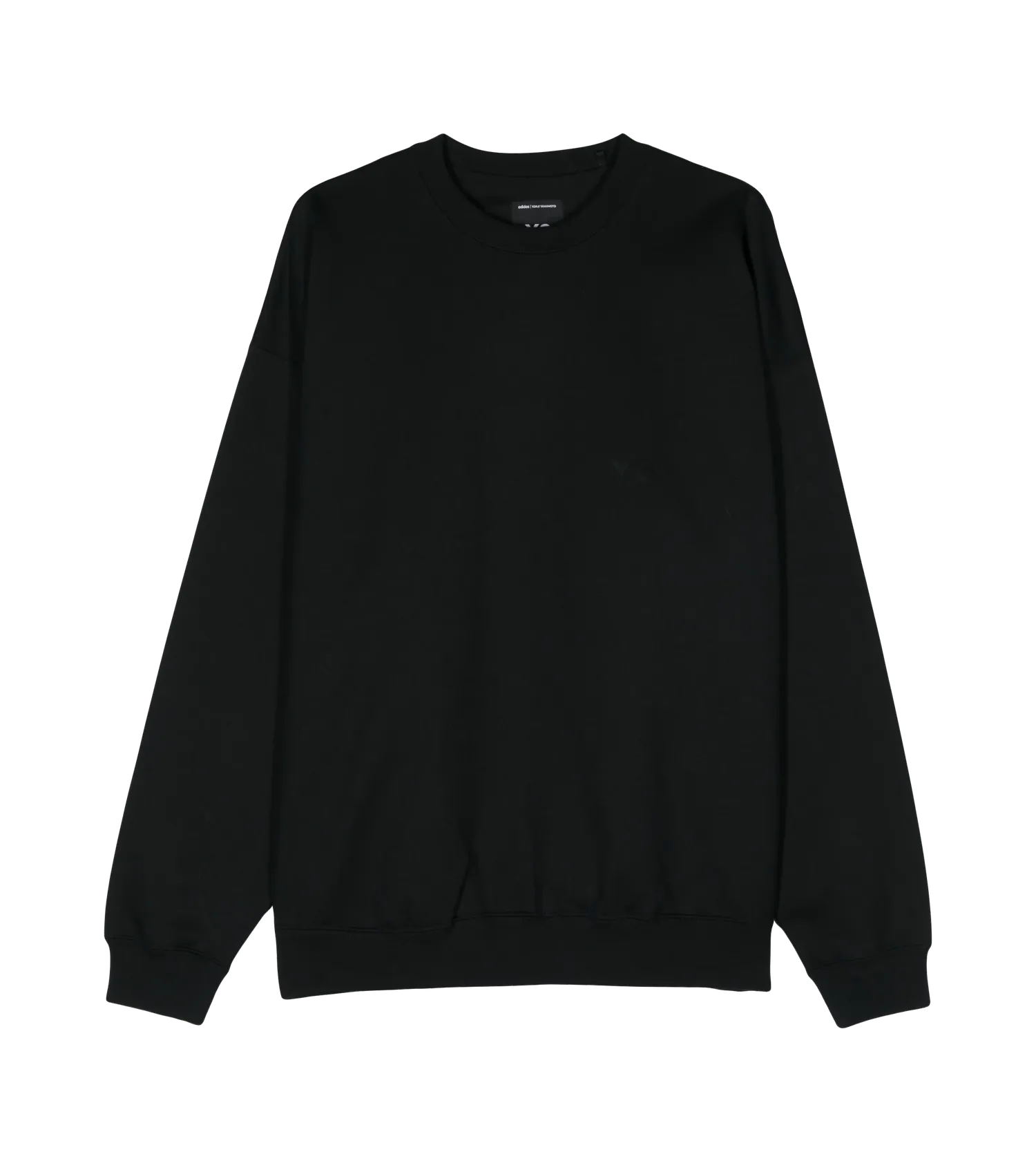 Y-3 - Sweatshirt mit Rundhalsausschnitt - Größe L - schwarz