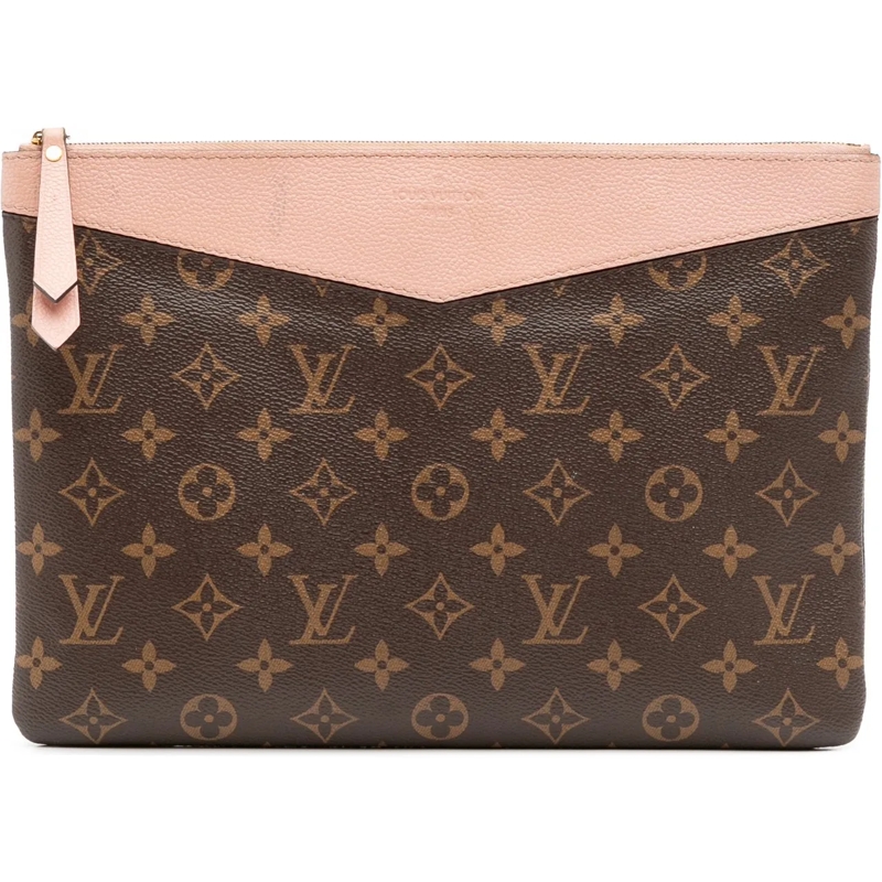 Louis Vuitton Clutch Monogram Daily Pouch braun