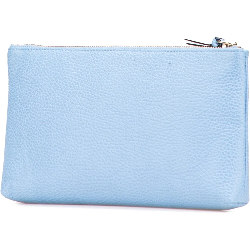 Gucci Necessaire Large Dollar Calfskin Swing Pouch blau