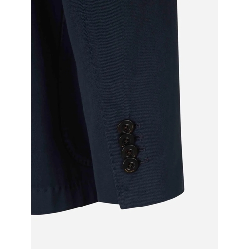 Boglioli Vestes en duvet Straight Cotton Blazer blau (Image 4)