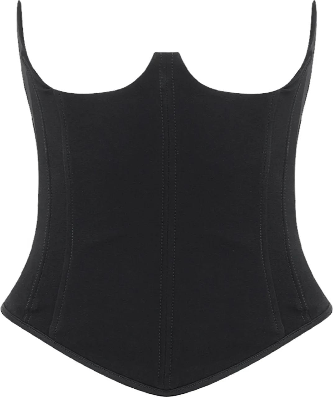 Thumbnail - Vivienne Westwood - Bella Cupless Corset Top - Black - Größe 42 - schwarz