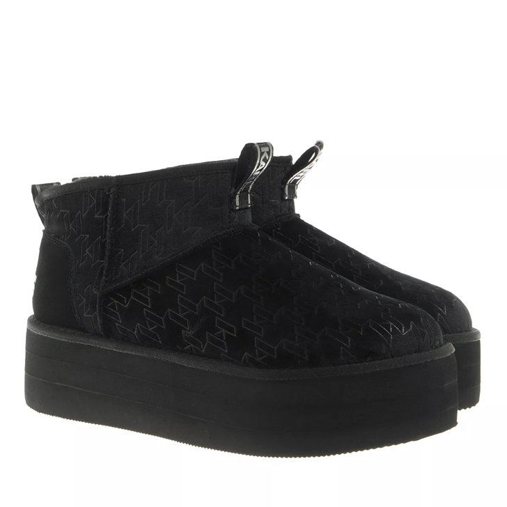 Short black sale winter boots