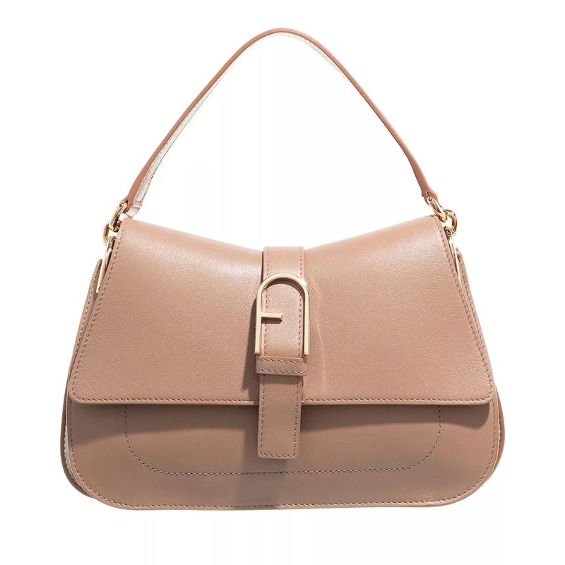 Furla Crossbody Bag Furla Flow M Top Handle Greige