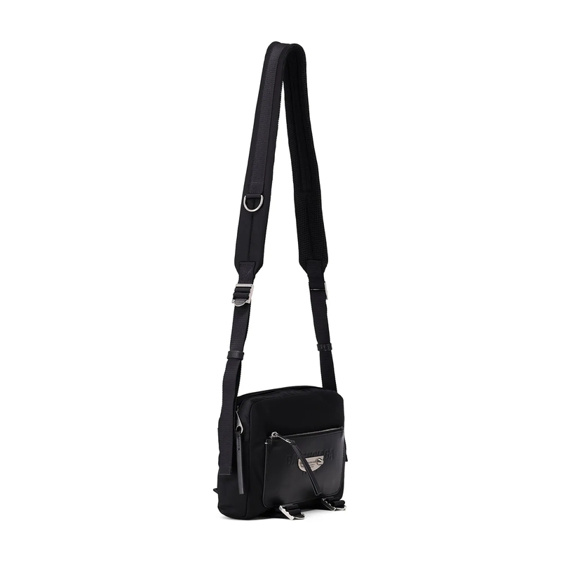 Balenciaga Tas Umhängetasche mit Metalldetails schwarz(Image 3)