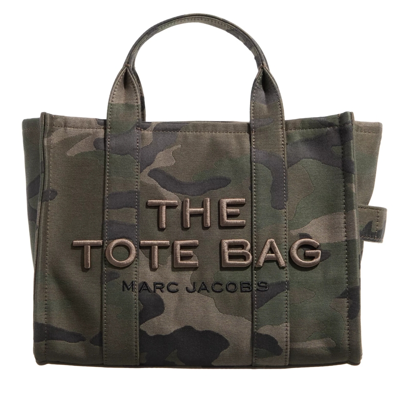 Marc Jacobs Tote The Medium Camo Jacquard Tote Bag Green