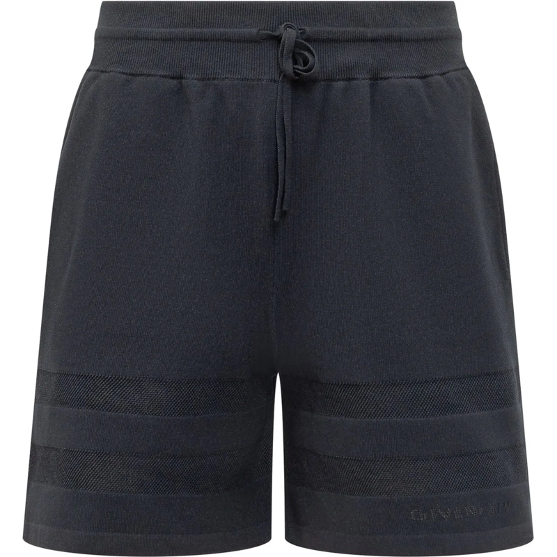 Givenchy Shorts Shorts in Maglia con Coulisse dunkelgrau