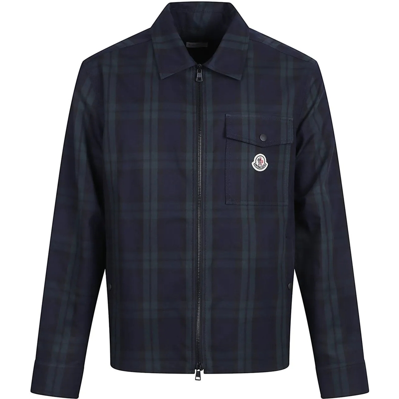 Moncler Daunenjacke Shirt Jacket Black schwarz