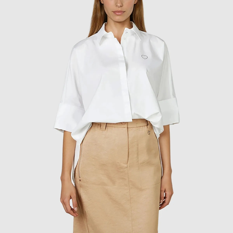 Marc Aurel Bluse Oversize Hemd weiss(Image 3)