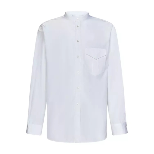 Jil Sander Cotton Poplin Shirt White 