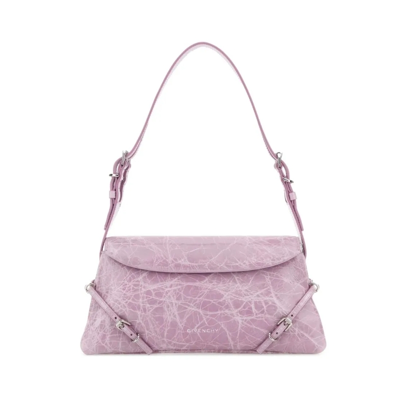 Givenchy Sac à bandoulière Powder Pink Foldover Top Bag Pink