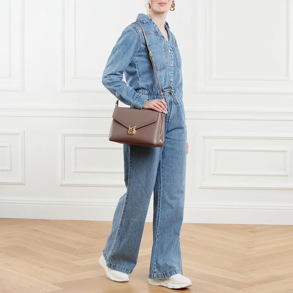 Furla Satchels Meridiana M C.Body W Double Strap in taupe