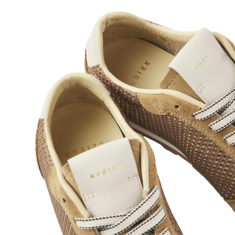 Nubikk Sneaker basse Billy Lou Taupe Mesh(Image 5)