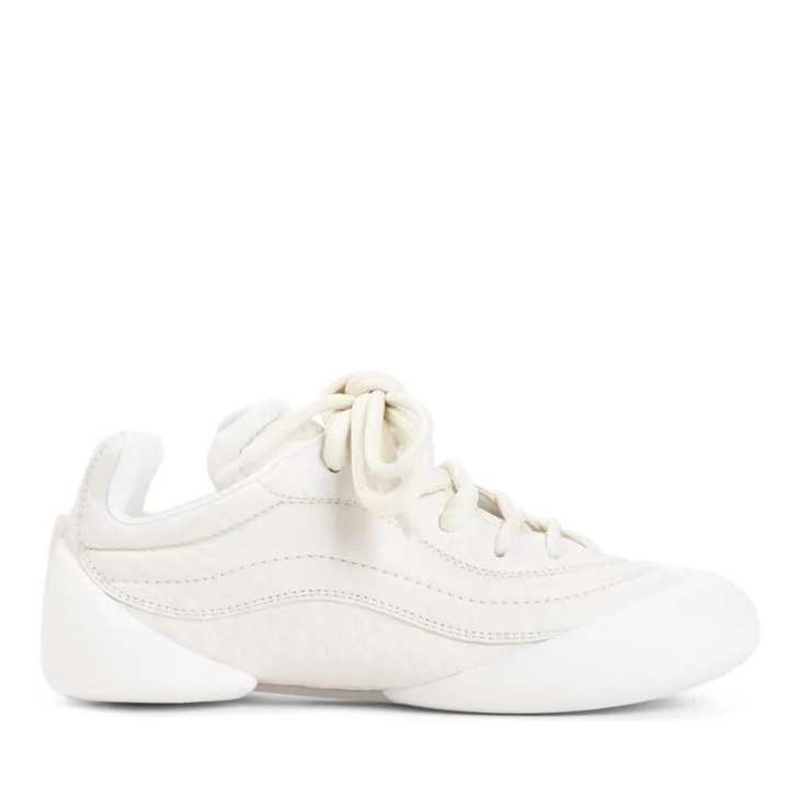 Alexander McQueen Off White Leather Sneakers White Low Top Sneaker