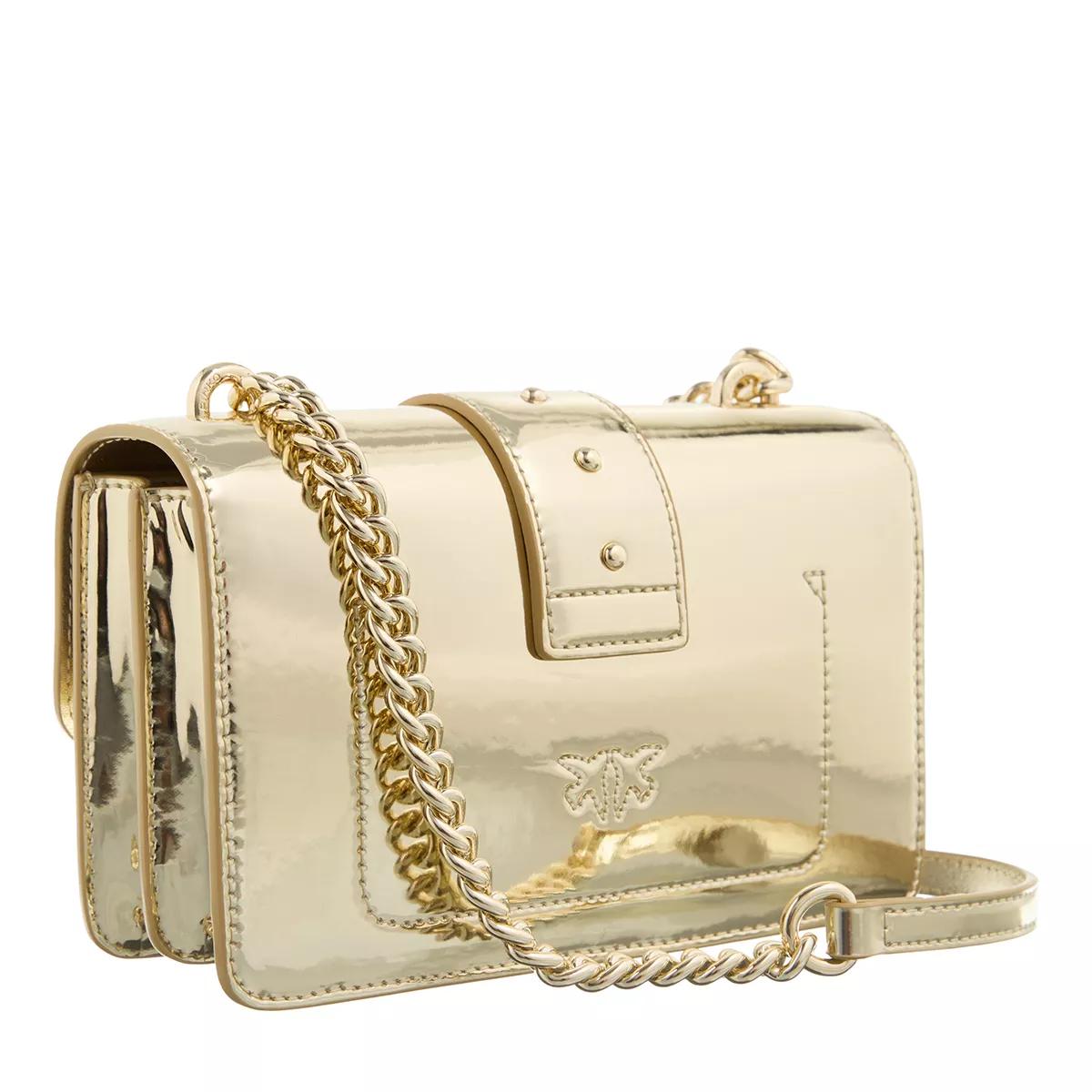 pinko Crossbody bags Love One Mini Cl in goud