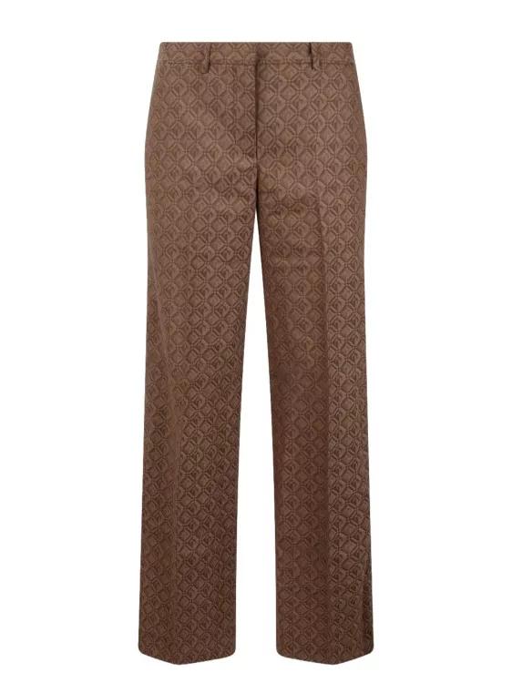 Marine Serre - Regenerated Moon Diamant Tailoring Pants - Größe 38 - brown