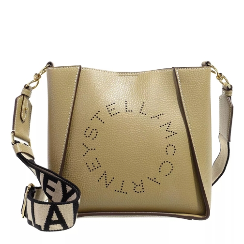 Stella McCartney Stella Logo Shoulder Bag Sand Crossbodytas