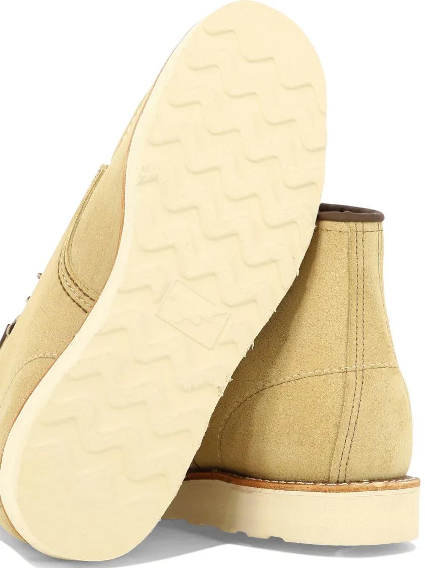 Thumbnail - REDWING Stiefel - "Classic Moc" Ankle Boots - Gr. 10_5 - in Beige - für Damen