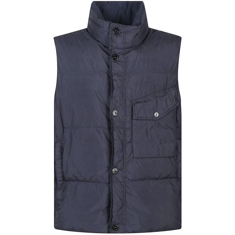 Stone Island Gilet Rds Down Vest Blue blau