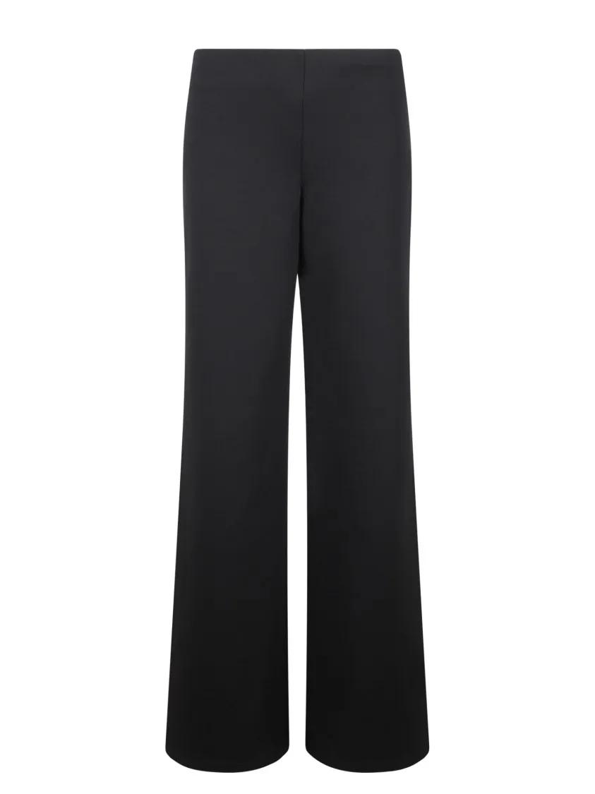 Alberta Ferretti - Wide Leg Trousers - Größe 44 - schwarz