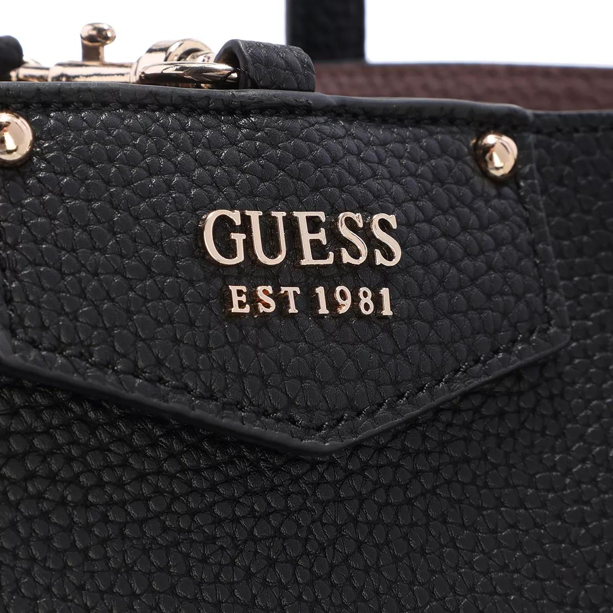 Guess ECO BRENTON - Tote bag - schwarz/dark grey - Zalando.de