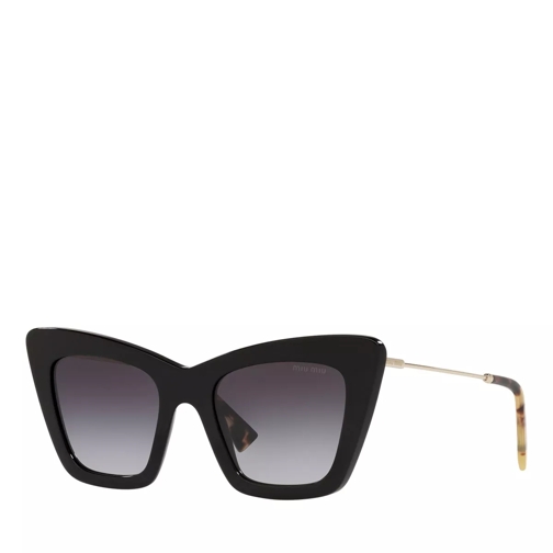Miu Miu Woman Sunglasses 0MU 01WS Black Solglasögon