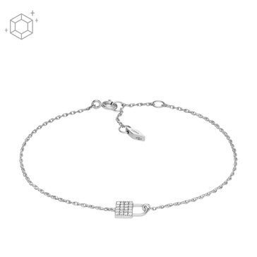 Lock chain bracelet sale