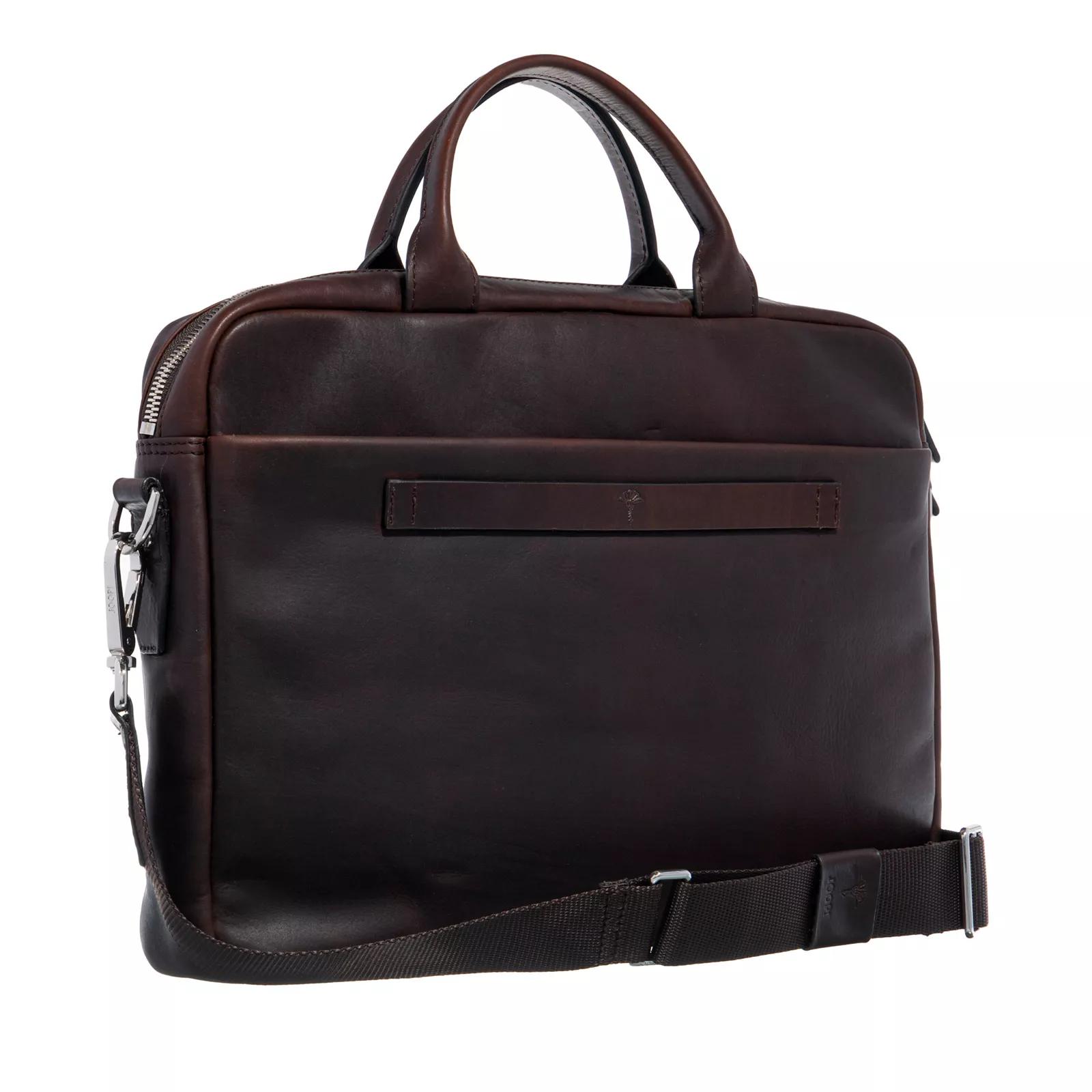 Joop! Laptoptassen Loreto Pandion Briefbag Shz in bruin