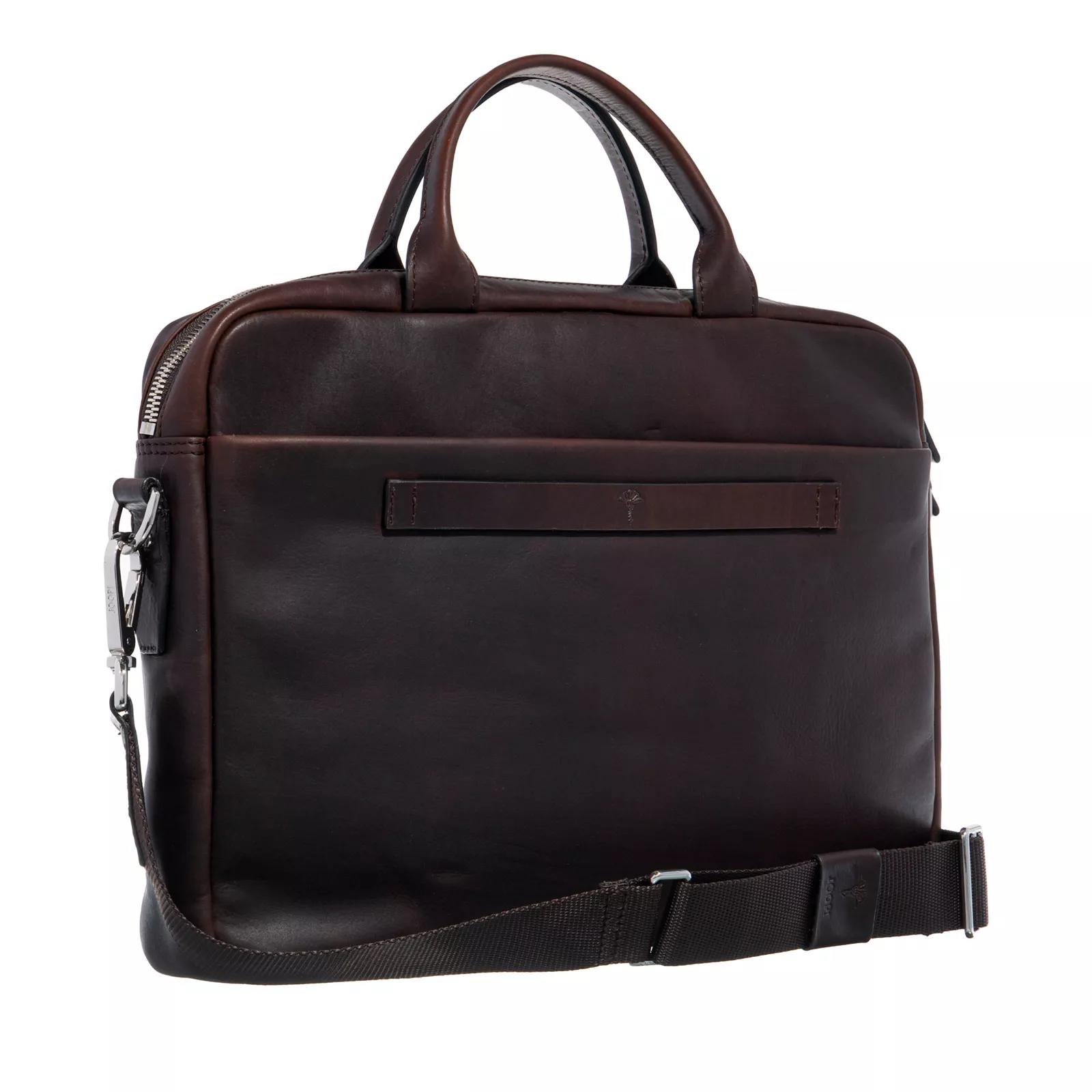 Joop! Laptoptas Loreto Pandion Briefbag Shz in bruin