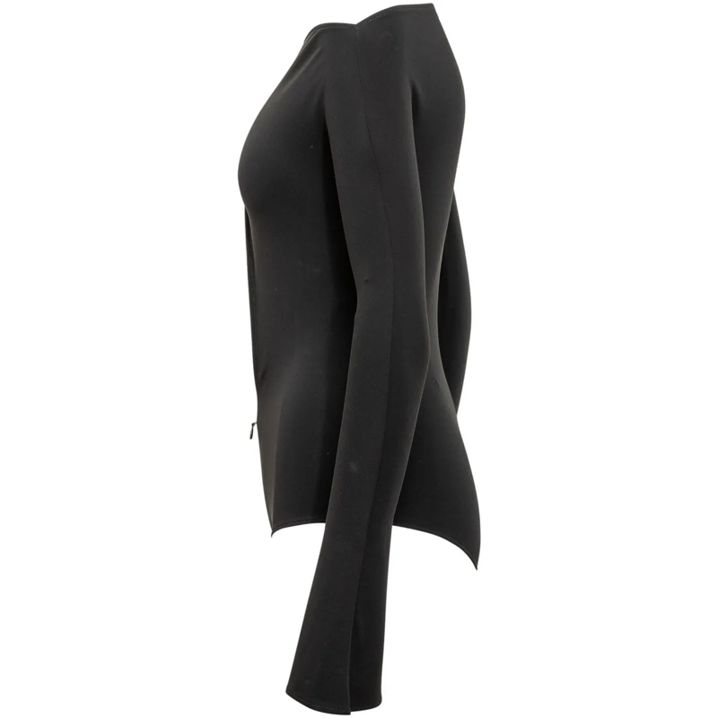 Courrèges Body Body in Crepe Jersey schwarz(Image 3)