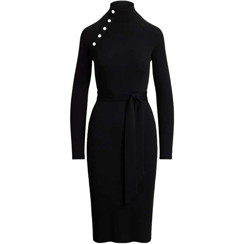 Ralph Lauren Robe midi Dresses Black schwarz