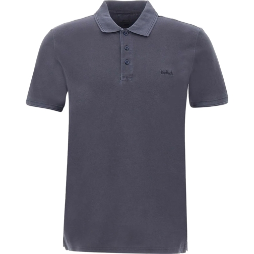 Woolrich Polohemd Woolrich Mackinack Polos Donkerblauw Cfwopo0065mru blau