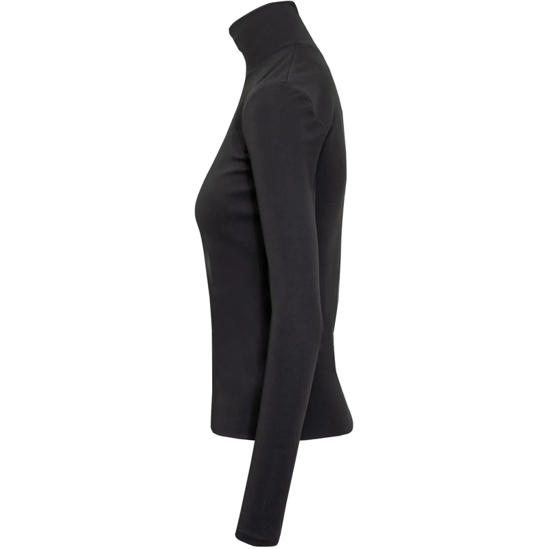 Jil Sander Haut à manches longues Top schwarz(Image 3)