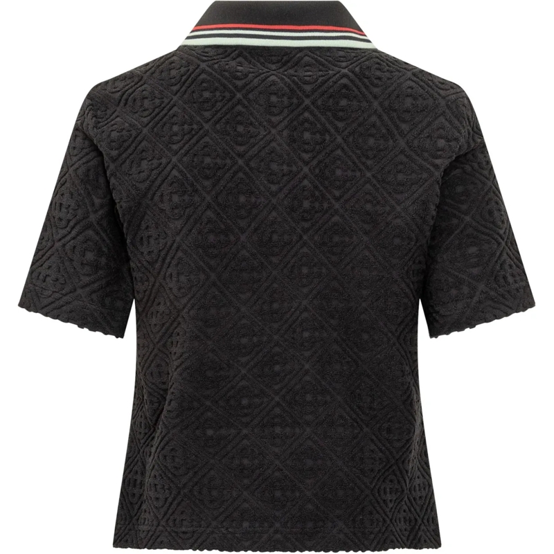 Casablanca Polo T-shirt Casablanca schwarz(Image 2)
