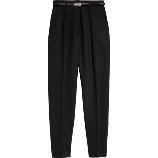 Max Mara  Trousers Black schwarz