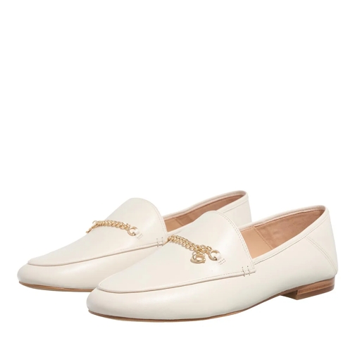 Coach Loafer Hanna Leather Loafer Chalk