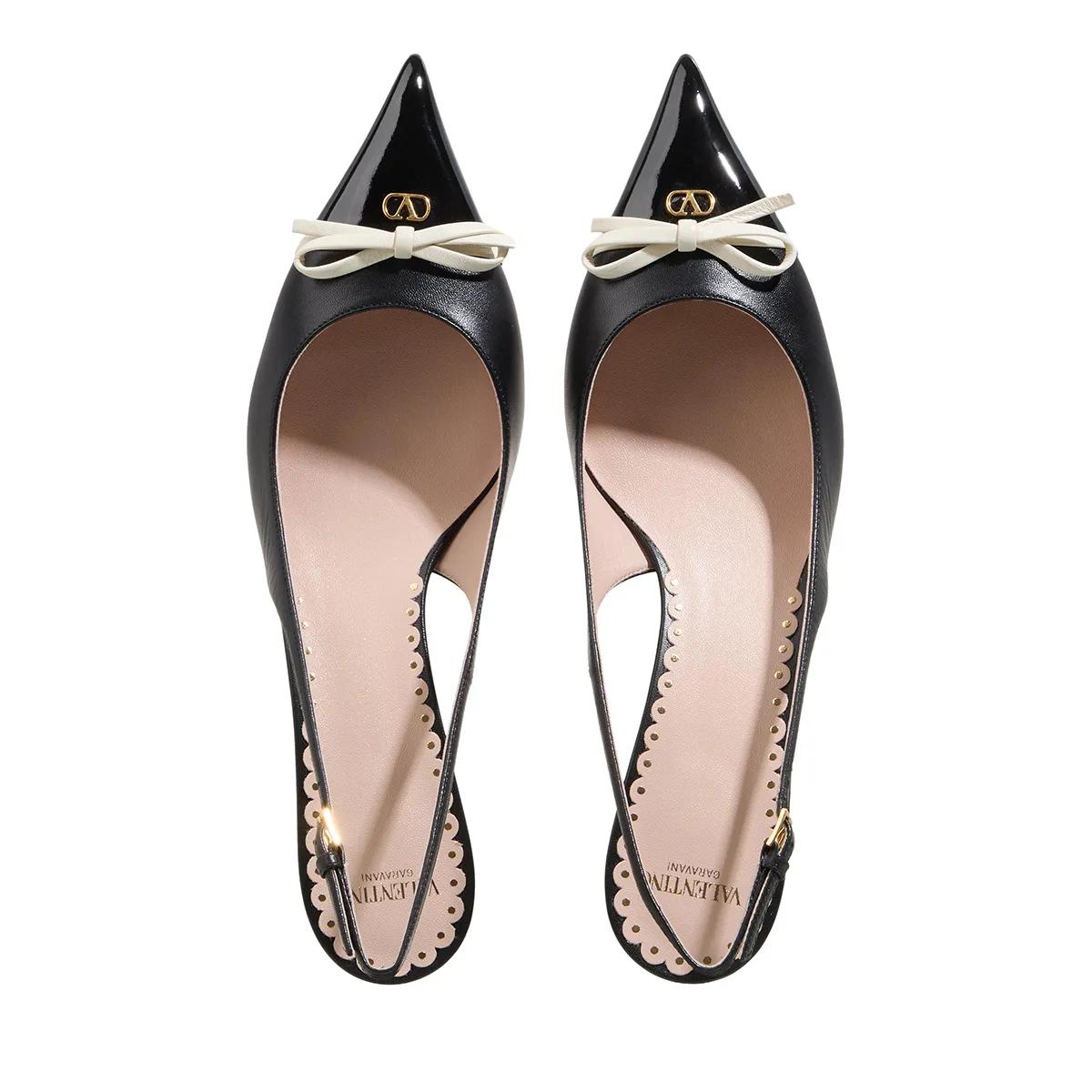 Thumbnail - Valentino Garavani Hohe Schuhe - Bepointy 45mm Slingback - Gr. 38,5 (EU) - in Schwarz - für Damen