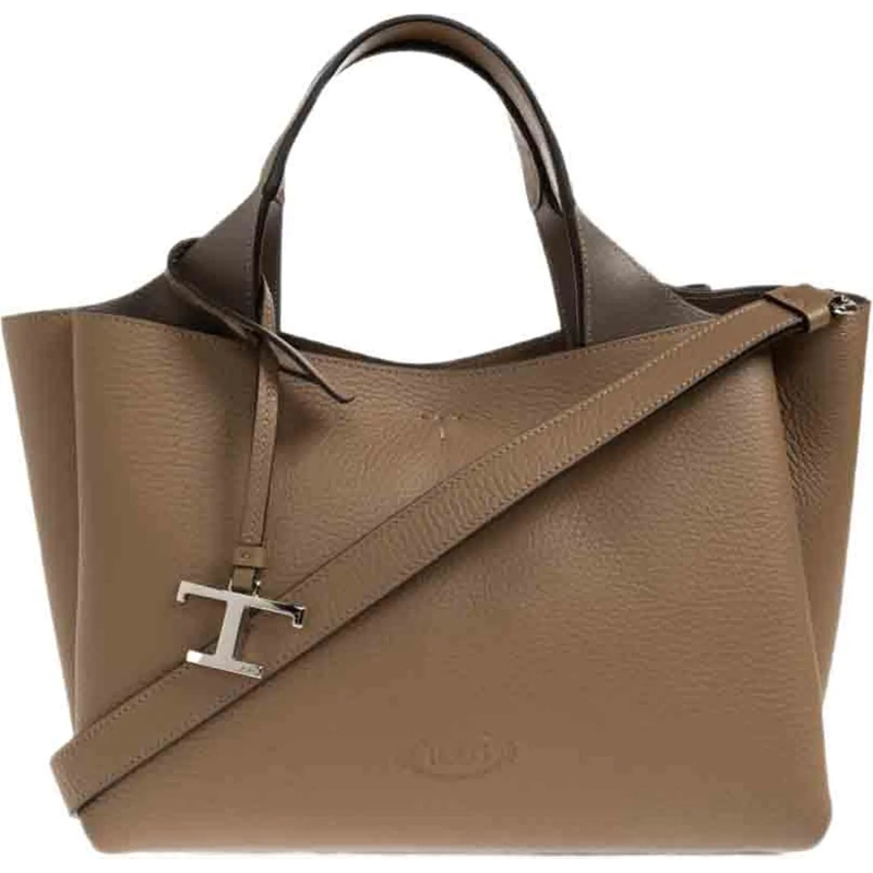 Tod's Shopper Bags Grey taupe