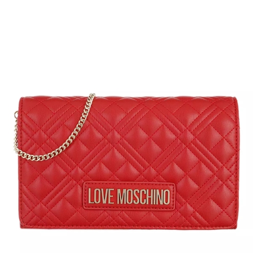Love Moschino Borsa Quilted Nappa Pu  Rosso Cross body-väskor